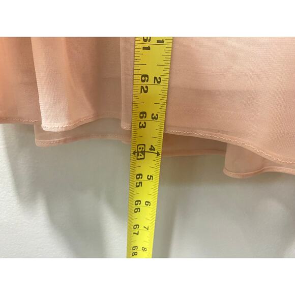NWT ADRIANNA PAPELL DRESS GOWN 16W PINK MOTHER OF THE BRIDE BRIDESMAID FORMAL - Picture 16 of 16